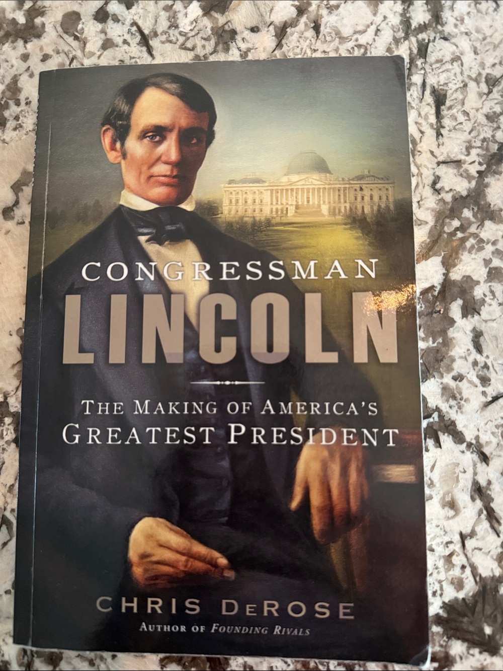 Lincoln Congressman Paperback Book - Brown/Black Cover